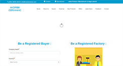 Desktop Screenshot of morbiceramic.com